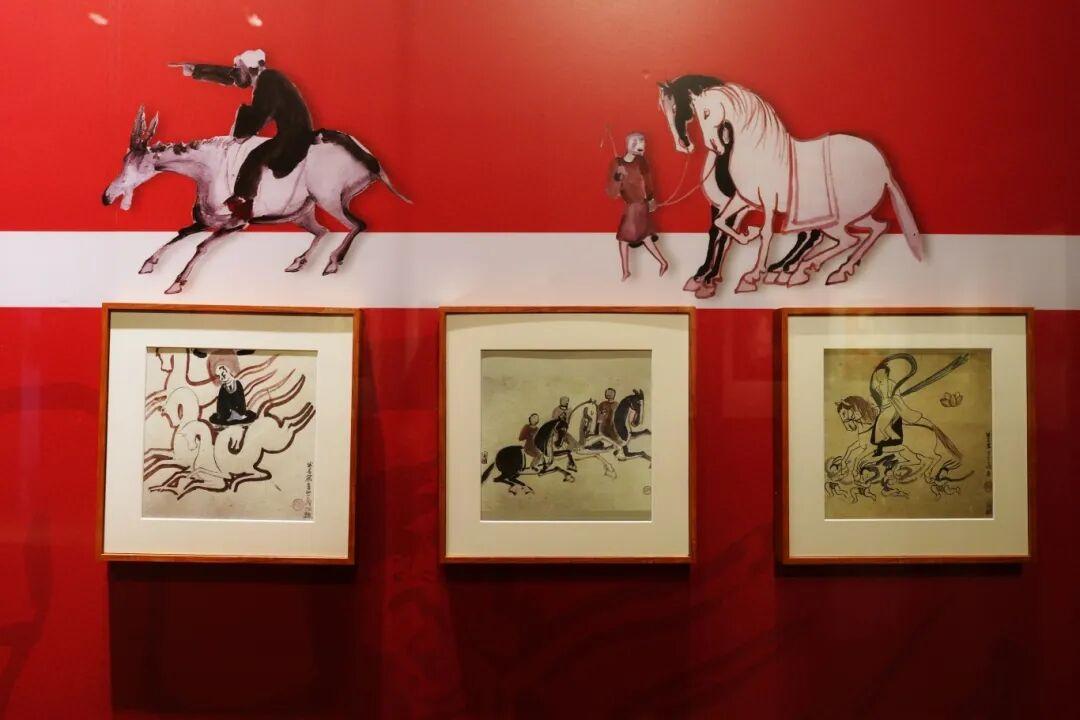 关山月临摹的作品