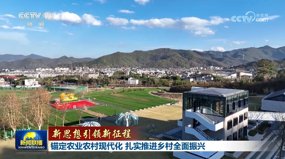 锚定农业农村现代化 扎实推进乡村全面振兴